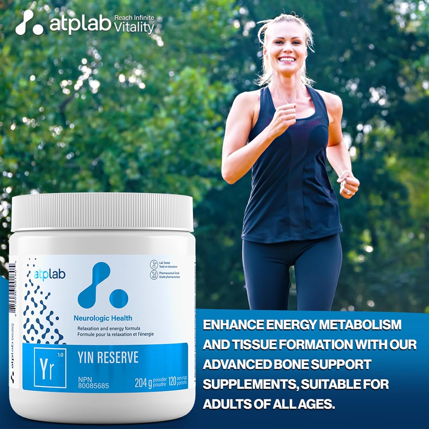 - Yin Reserve 204G Powder - Promote Relaxation and Sleep - Teeth Health and Bone Health Supplement - Heart Muscle Funtion Electrolyte Balance