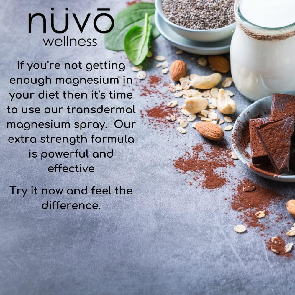 Magnesium Oil Spray Extra Strength - Unscented - Huile De Magnésium - Product of Canada 100 Ml