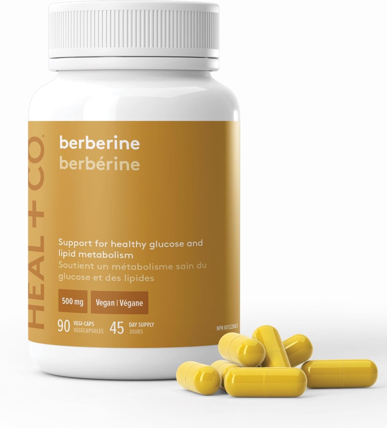 Berberine 1000Mg - High Power, Ultra-Pure, Organic, Superfood - Vegan, Gmo-Free, Gluten-Free, Allergen-Free - Box of 90 Vegetable Capsules