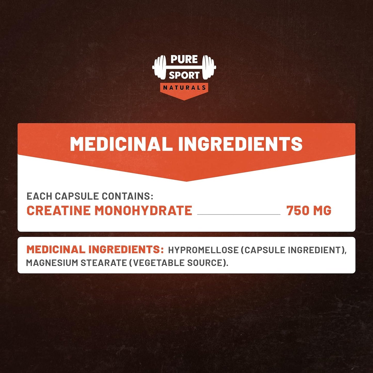 Creatine Monohydrate Capsules – 200 Count | 100% Pure Creatine Pills for Muscle Growth, Strength & Performance | 3000Mg High Absorption Formula | 50-Day Supply | Made in Canada